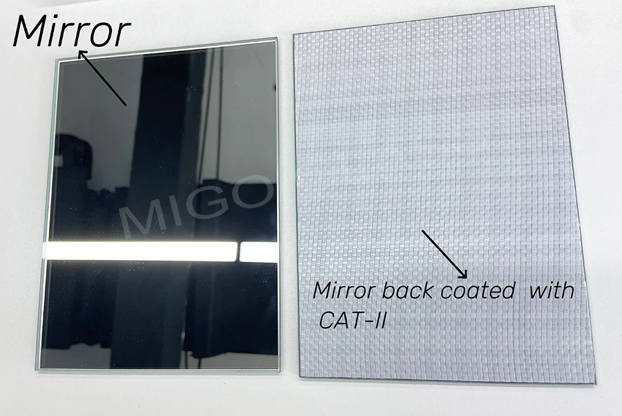 safety vinyl film mirror-CAT-II safety vinyl film mirror-CAT-II