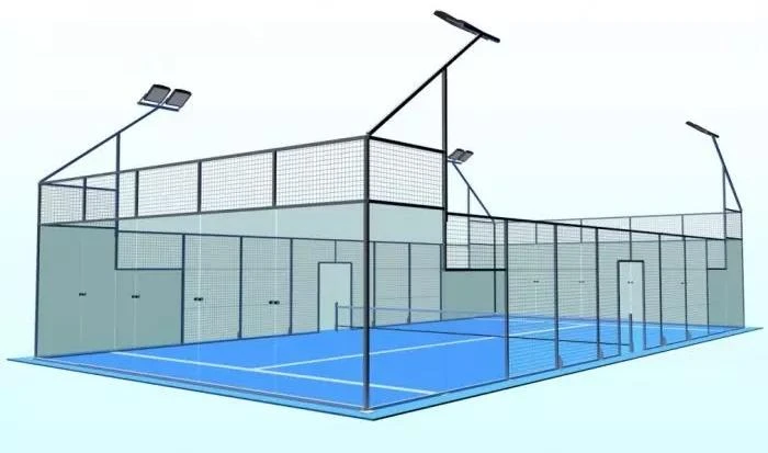 Panoramic padel court Panoramic padel court