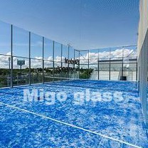 Glerveggir fyrir Padel velli