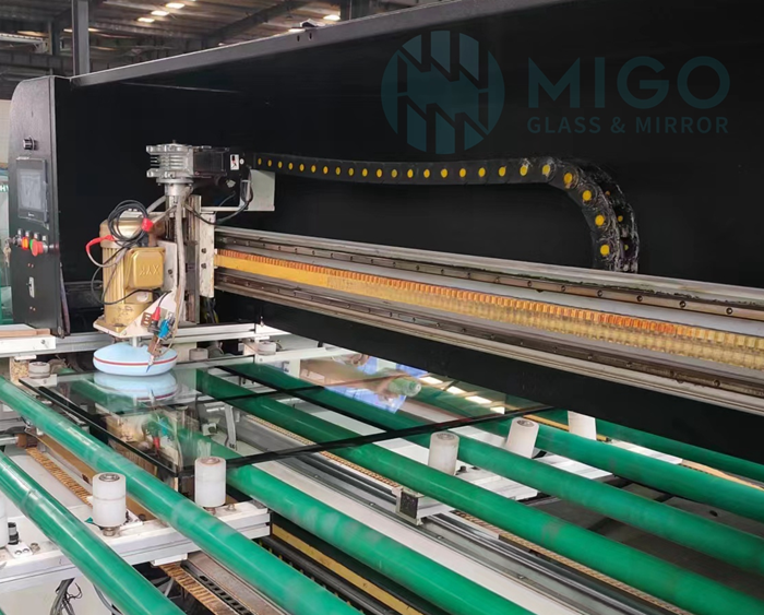 Grid Pattern Shower Screen